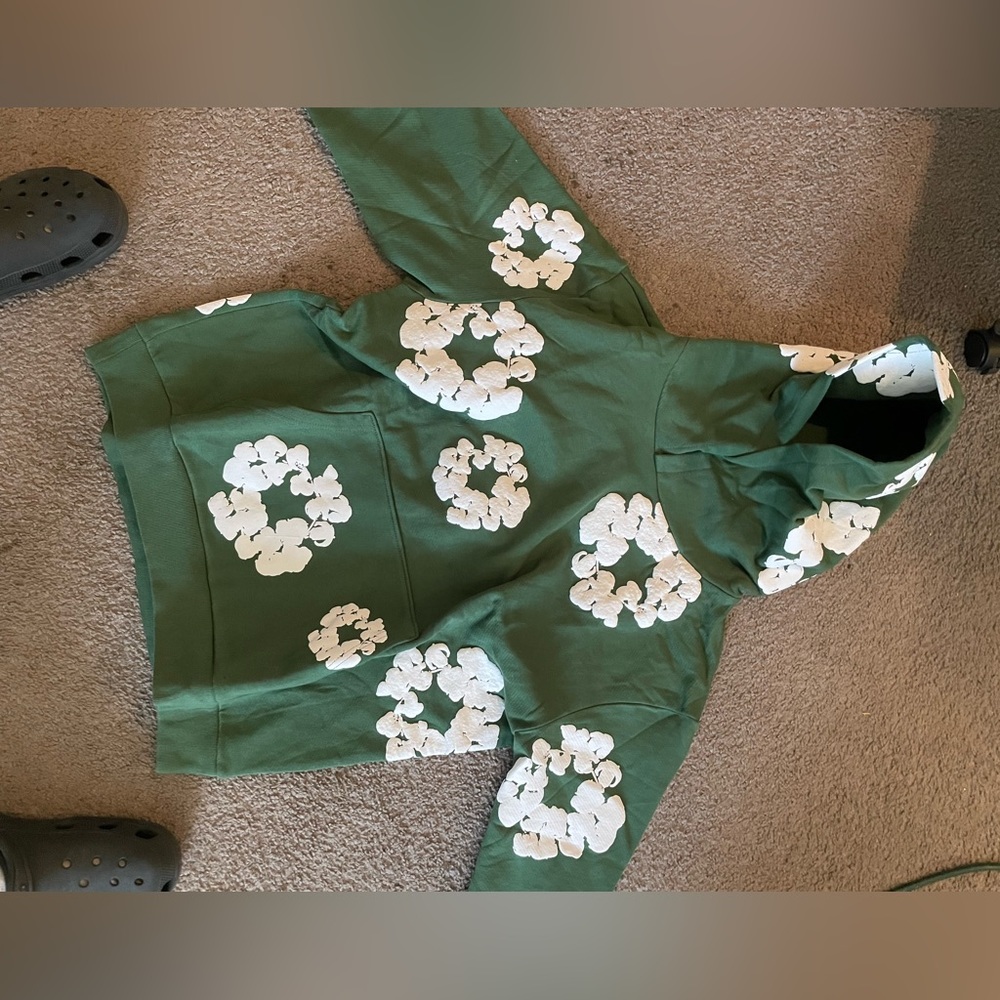 Denim Tears Hoodie Green